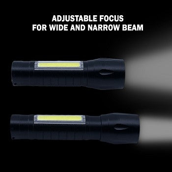 Micro Stinger Rechargeable LED Flashlight & COB LED Work Light | Multi Style 12-Piece Display